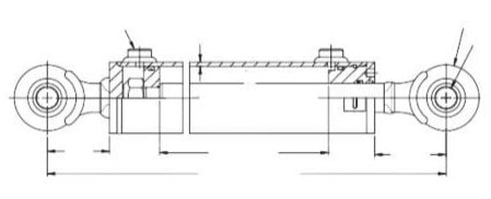 Průvodce měřením bočního spojení hydraulické válce