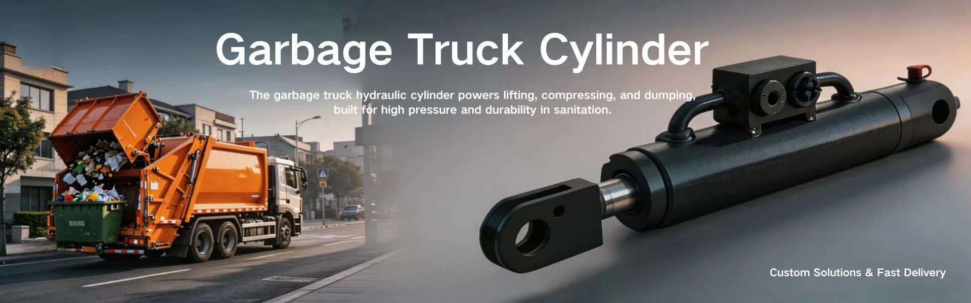 Válec na popelářský vůz