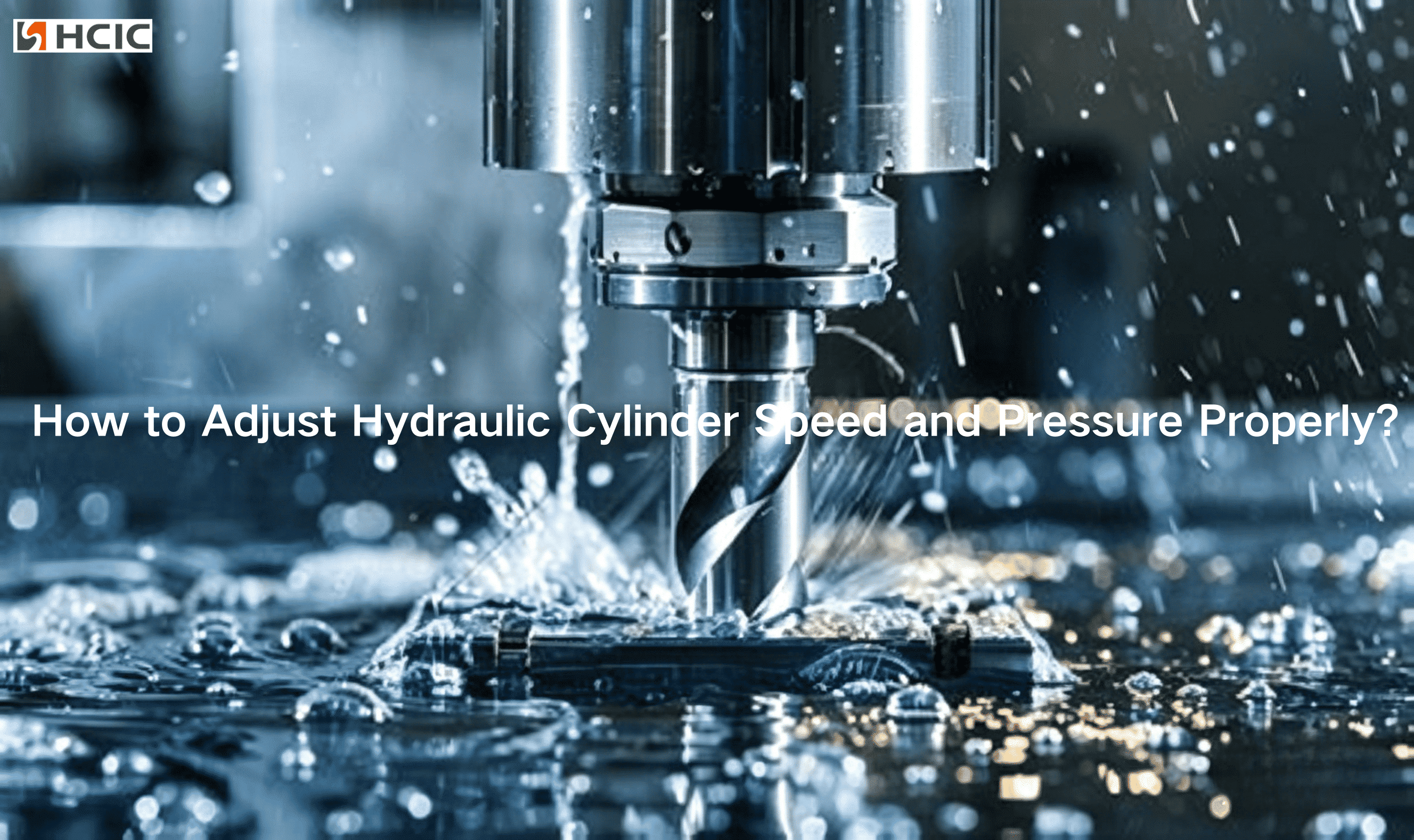 Jak správně nastavit otáčky a tlak hydraulického válce?