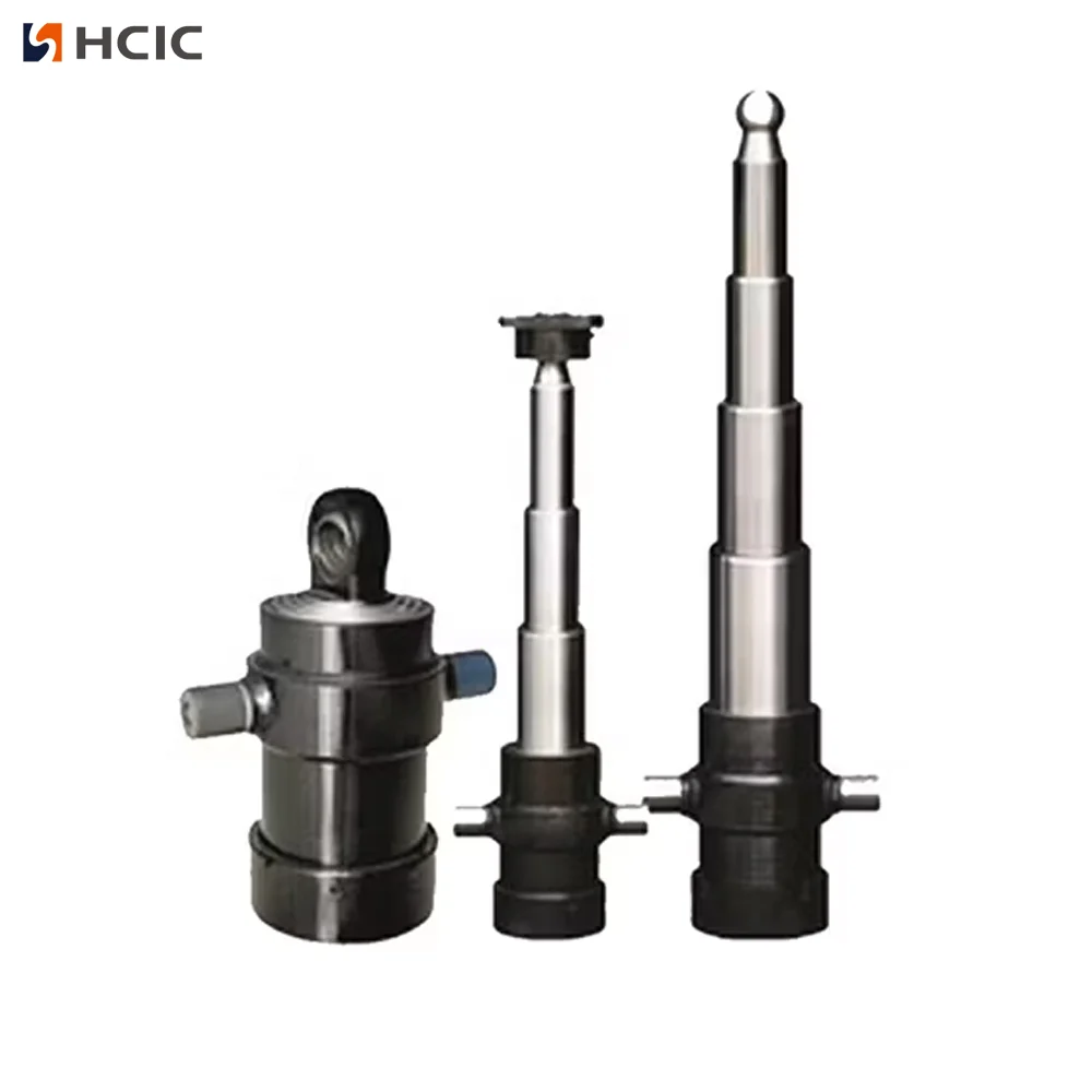 5-stupňový teleskopický hydraulický válec podvozku