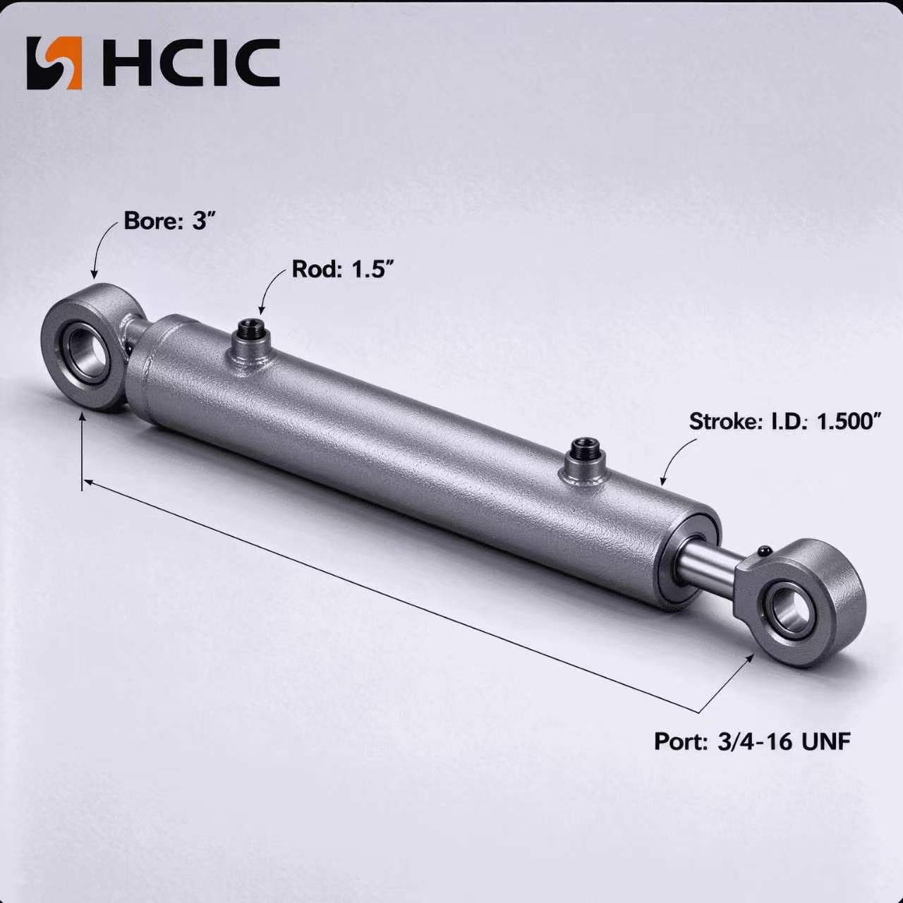 Hydraulický válec zdvihu a dosahu pro stroje na sběr odpadu