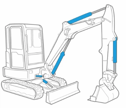 excavator hydraulic cylinder