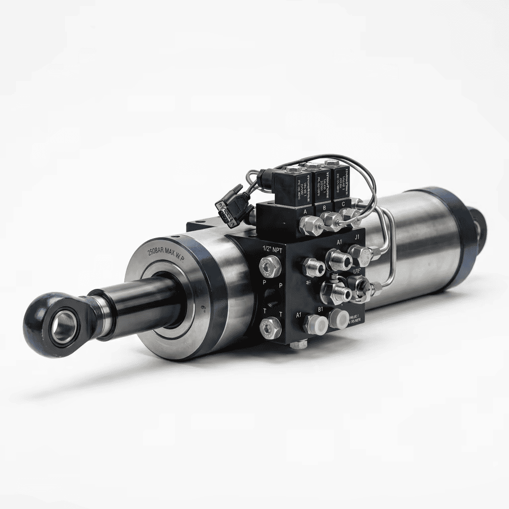 Hydraulické válce s integrovaným vyvažovacím ventilem