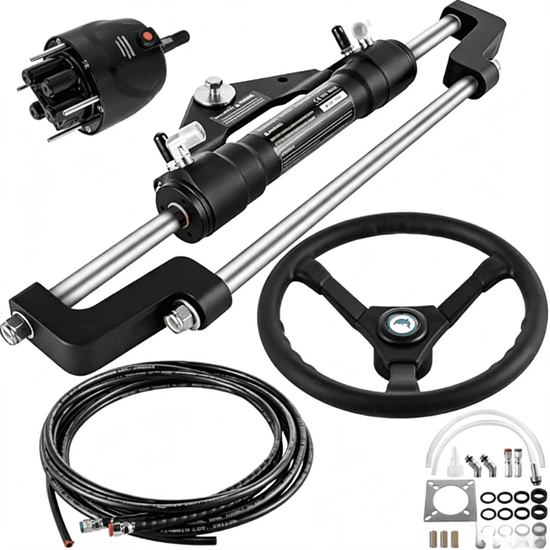 Námořní přívěsný hydraulický systém řízení