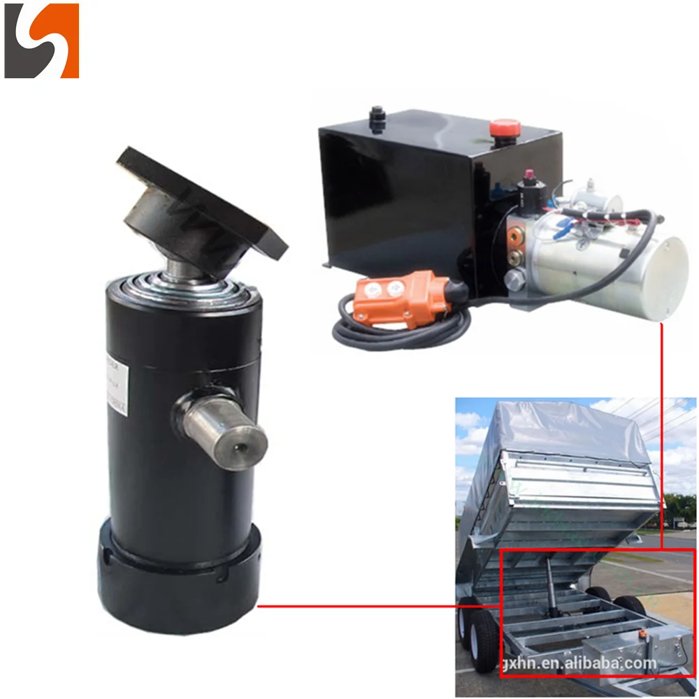 hydraulický válec přívěsu